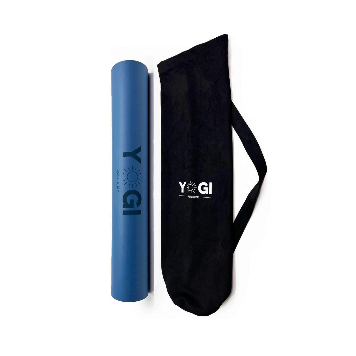 Blauwe YOGI mat