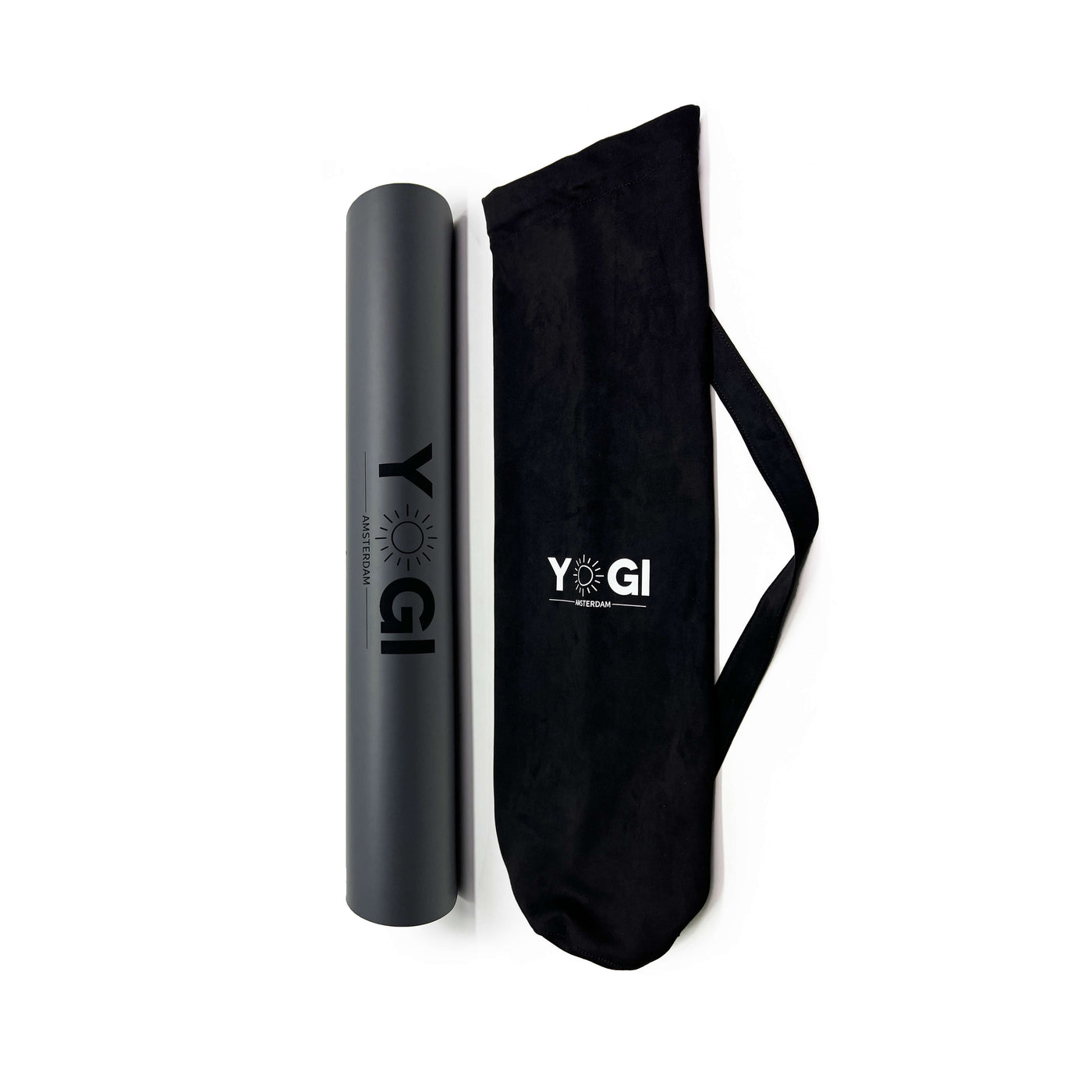 Zwarte YOGI mat